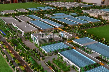 龍山工業區規劃模型