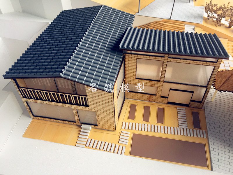 畢業設計模型_九澳客家村改造及室內設計模型