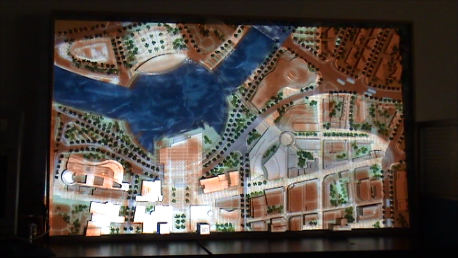 城市總體規劃數字沙盤展示系統
